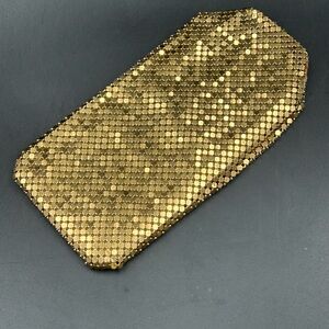 Gold metal mesh eye glass holder Germany